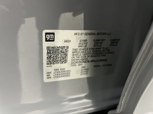 2024 GMC HUMMER EV SUV 2X