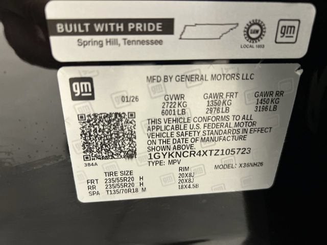 2026 Cadillac XT5 Premium Luxury