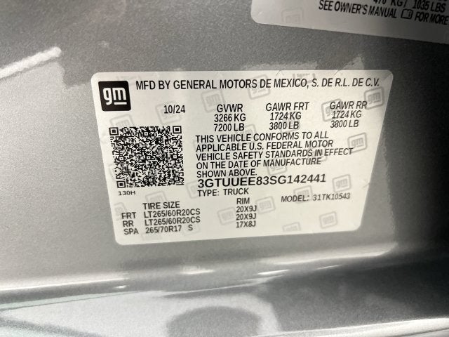 2025 GMC Sierra 1500 AT4