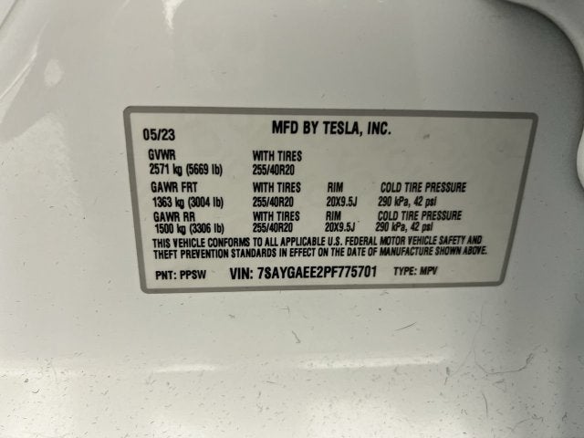 2023 Tesla Model Y Long Range