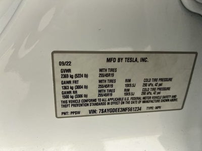 2022 Tesla Model Y Long Range