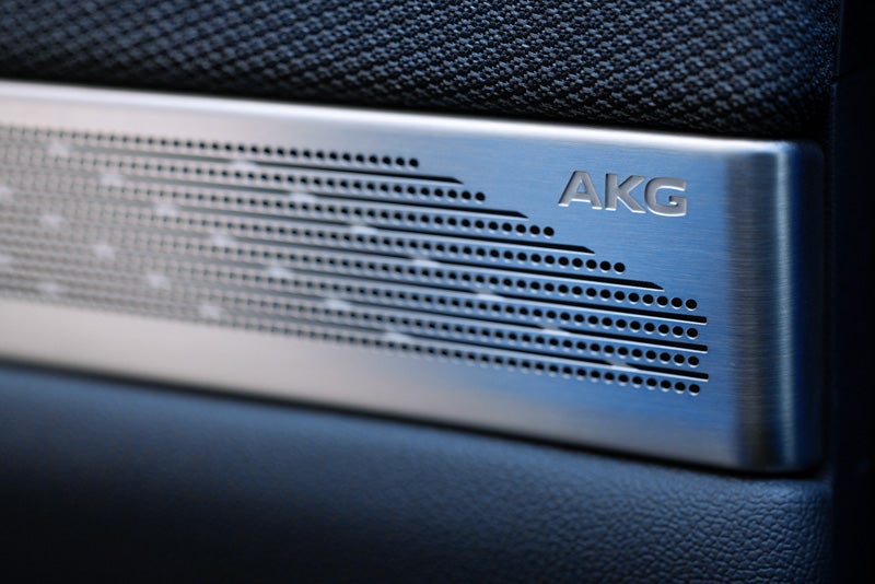 Close-up View of the AKG Studio Audio Speaker | Dutton Cadillac in RIVERSIDE CA