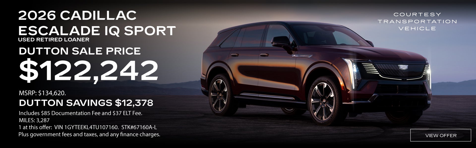 2026 Cadillac Escalade